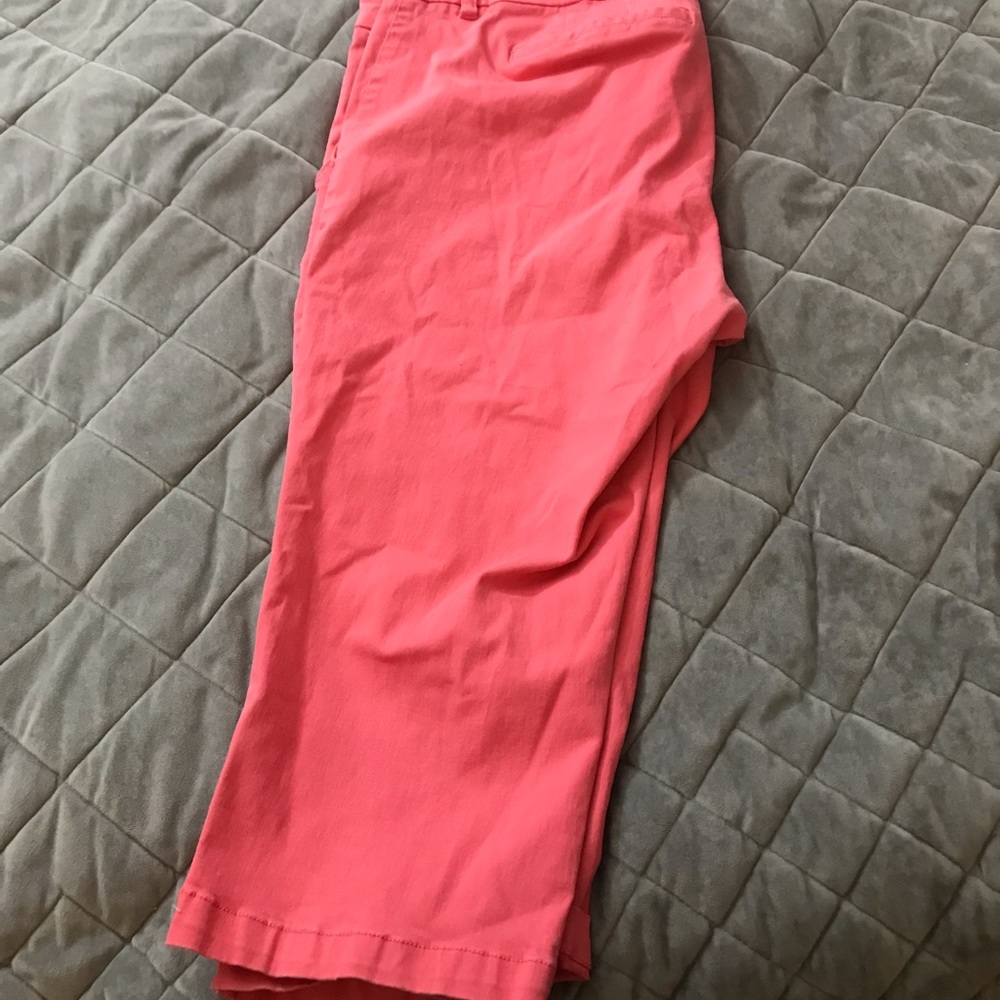 Market and spruce. Cropped pants.